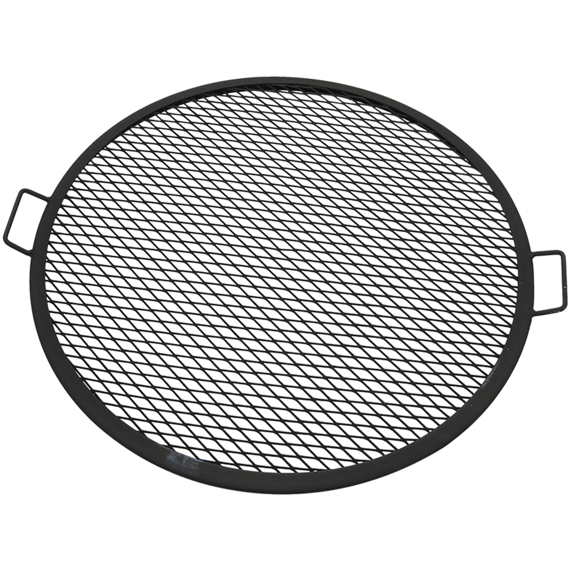 Sunnydaze Decor, X-Marks Fire Pit Cooking Grill - 30in., Fuel Type Wood, Diameter 30 in, Material Steel, Model# SM-M30-INV